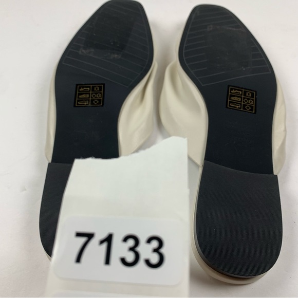 Who What Wear Davidson Mules Flats Ivory Leather Women's Size 9 NWOB 7133 - Picture 10 of 10